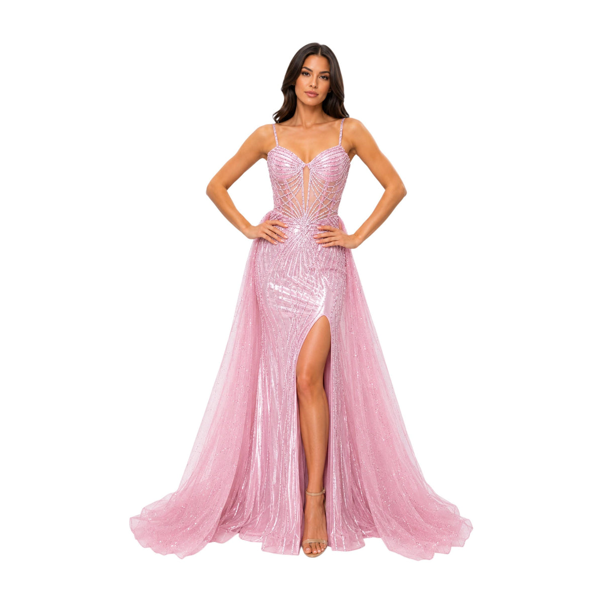 High Couture-HC1002 Elegant Women's Casual-Formal Dress for All Occasions with Moisturizing & Skin Repair Benefits Womenswear Everyday