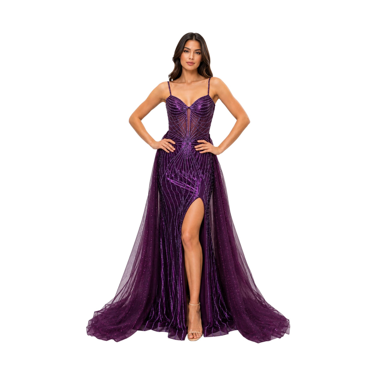 High Couture-HC1002 Elegant Women's Casual-Formal Dress for All Occasions with Moisturizing & Skin Repair Benefits Womenswear Everyday