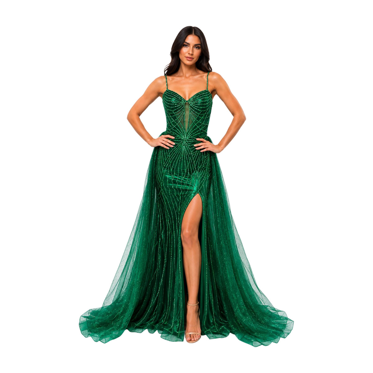 High Couture-HC1002 Elegant Women's Casual-Formal Dress for All Occasions with Moisturizing & Skin Repair Benefits Womenswear Everyday