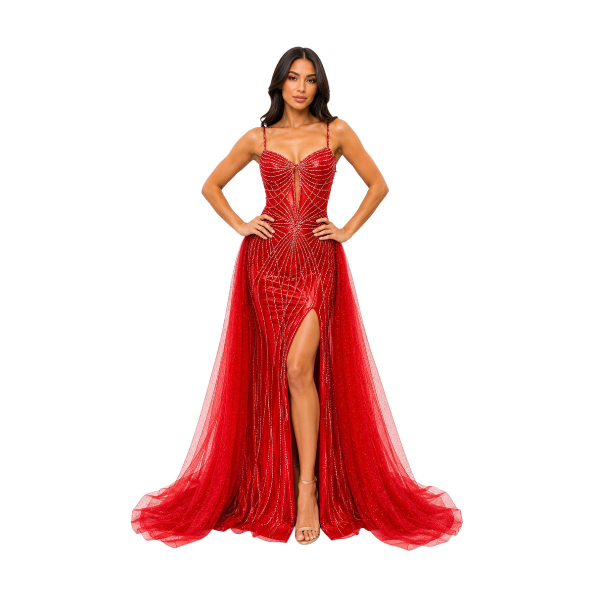 High Couture-HC1002 Elegant Women's Casual-Formal Dress for All Occasions with Moisturizing & Skin Repair Benefits Womenswear Everyday