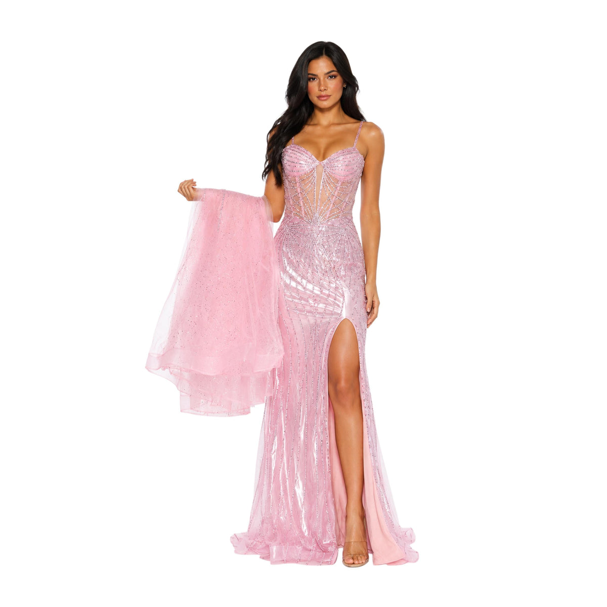 High Couture-HC1002 Elegant Women's Casual-Formal Dress for All Occasions with Moisturizing & Skin Repair Benefits Womenswear Everyday