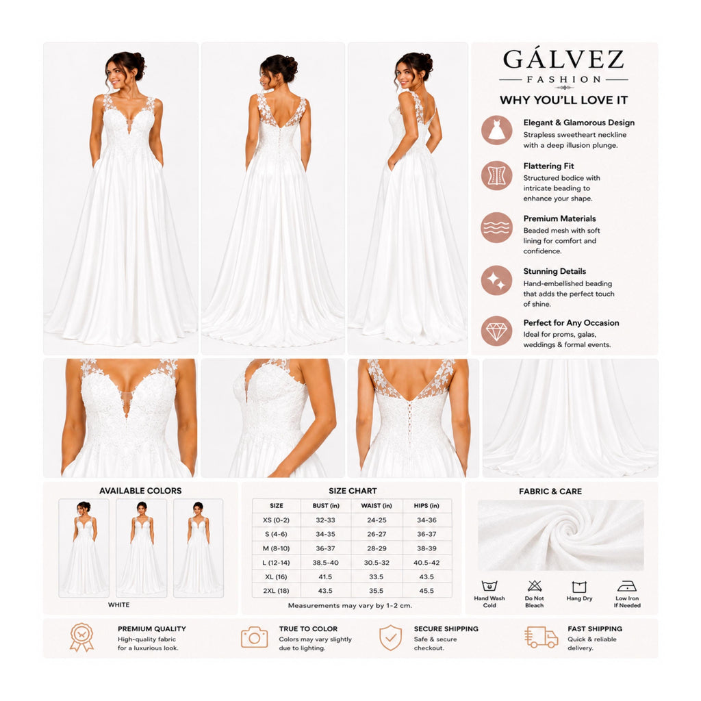 MQ-2137 Elegant Lace Evening Gown, Deep V Neck Formal Dress, High Slit Sparkle Prom Gown, Wedding Guest Bridesmaid Special Occasion Dress