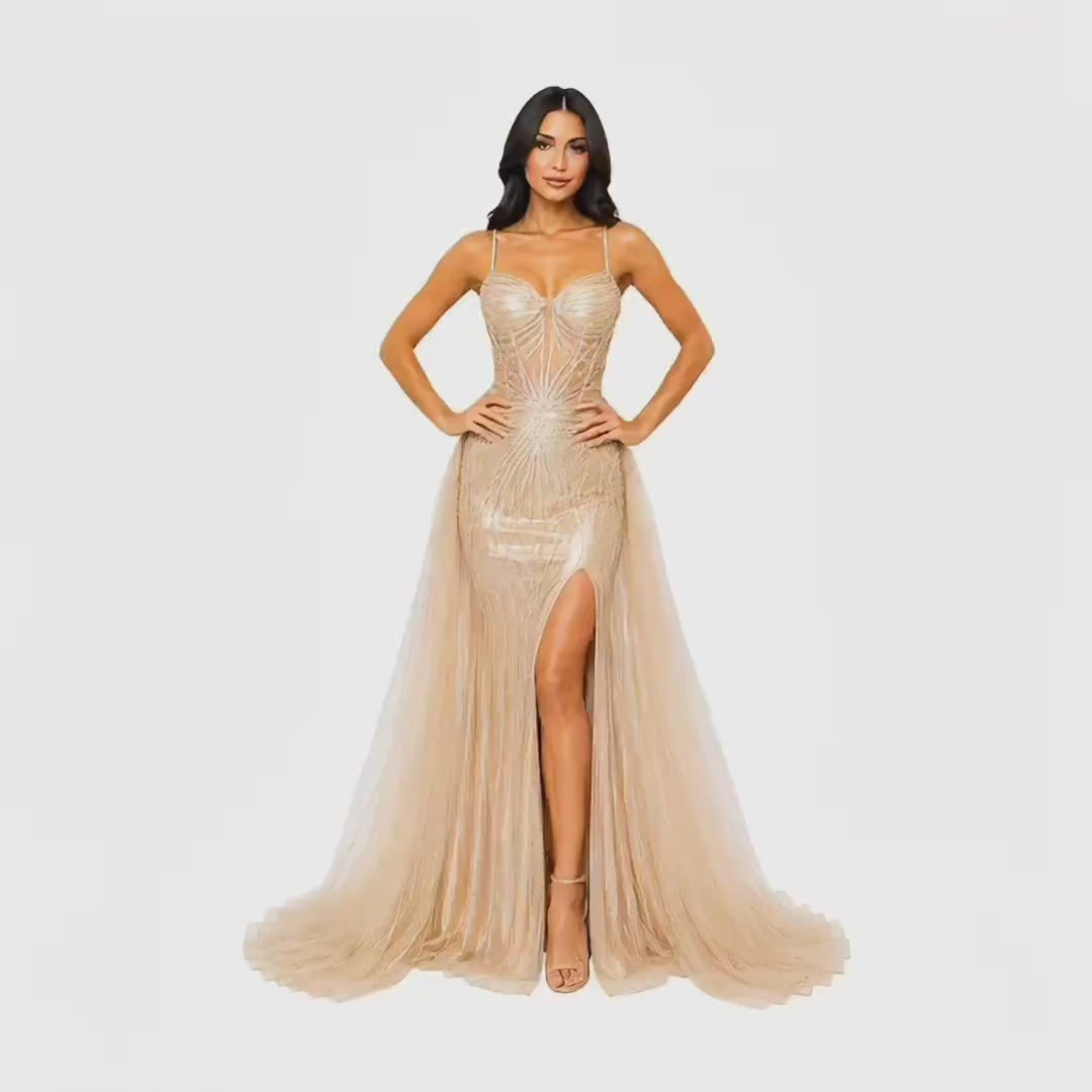 High Couture-HC1002  Elegant Women's Casual-Formal Dress for All Occasions with Moisturizing & Skin Repair Benefits Womenswear Everyday